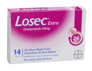 دواء لوسك Losec لـ علاج أعراض الحموضة وقرحة المعدة