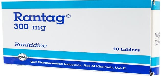 دواعي الاستعمال دواء rantag